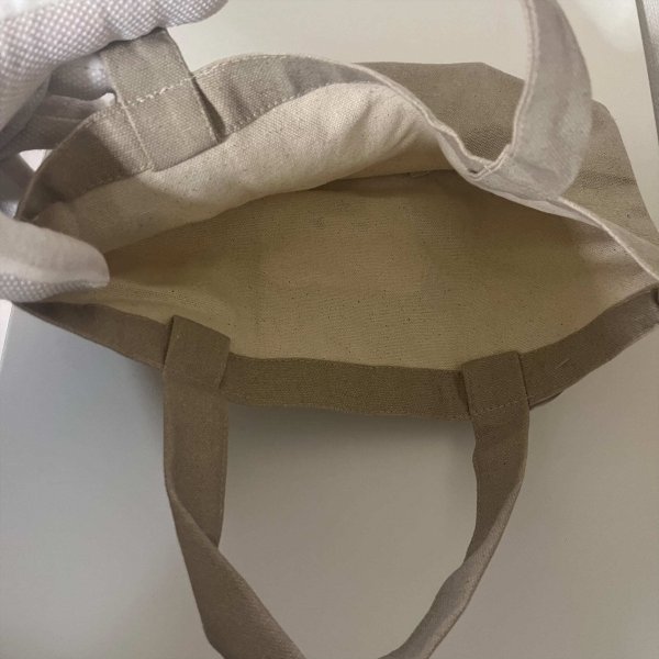 画像2: ミニトートバッグ グレー熊 96 (2)